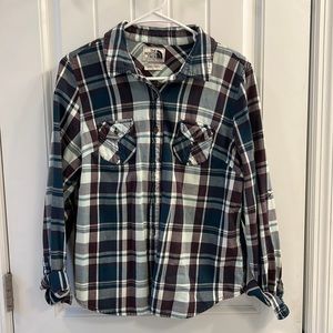 The North Face button down women’s flannel